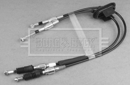 Borg & Beck BKG1067 - Трос, наконечник, ступенчатая коробка передач autosila-amz.com
