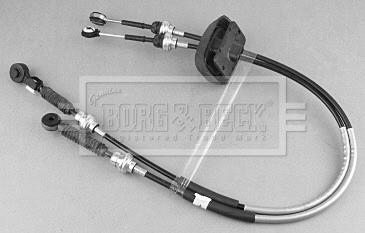 Borg & Beck BKG1004 - Трос, наконечник, ступенчатая коробка передач autosila-amz.com