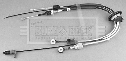 Borg & Beck BKG1010 - Трос, наконечник, ступенчатая коробка передач autosila-amz.com