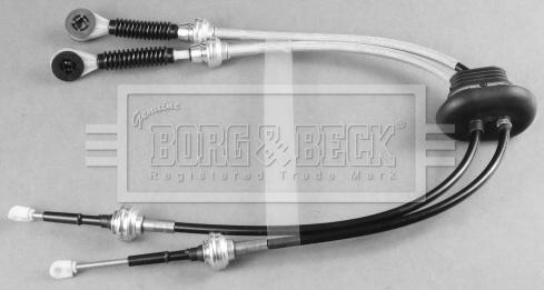 Borg & Beck BKG1080 - Трос, наконечник, ступенчатая коробка передач autosila-amz.com