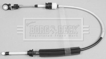 Borg & Beck BKG1083 - Трос, наконечник, ступенчатая коробка передач autosila-amz.com