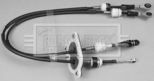 Borg & Beck BKG1087 - Трос, наконечник, ступенчатая коробка передач autosila-amz.com