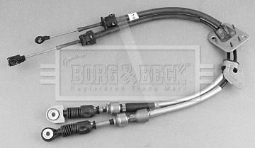 Borg & Beck BKG1034 - Трос, наконечник, ступенчатая коробка передач autosila-amz.com