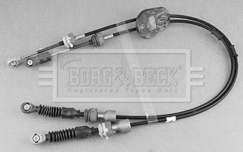 Borg & Beck BKG1032 - Трос, наконечник, ступенчатая коробка передач autosila-amz.com
