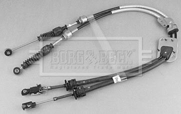Borg & Beck BKG1037 - Трос, наконечник, ступенчатая коробка передач autosila-amz.com
