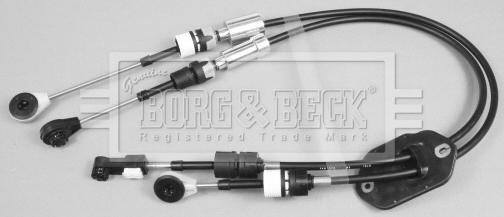 Borg & Beck BKG1079 - Трос, наконечник, ступенчатая коробка передач autosila-amz.com