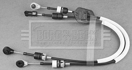 Borg & Beck BKG1071 - Трос, наконечник, ступенчатая коробка передач autosila-amz.com