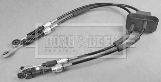 Borg & Beck BKG1151 - Трос, наконечник, ступенчатая коробка передач autosila-amz.com