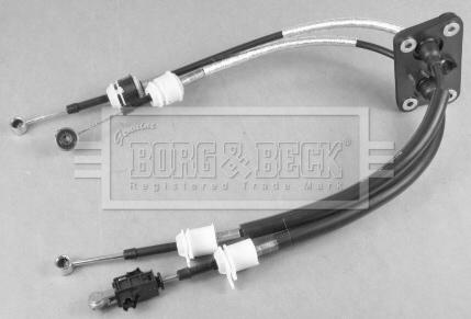 Borg & Beck BKG1111 - Трос, наконечник, ступенчатая коробка передач autosila-amz.com