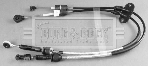 Borg & Beck BKG1130 - Трос, наконечник, ступенчатая коробка передач autosila-amz.com