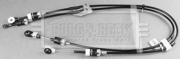 Borg & Beck BKG1128 - Трос, наконечник, ступенчатая коробка передач autosila-amz.com