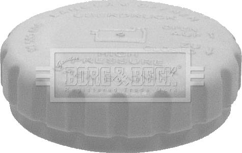 Borg & Beck BRC68 - Крышка, резервуар охлаждающей жидкости autosila-amz.com