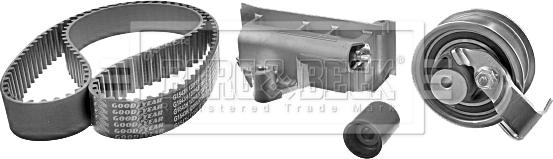 Borg & Beck BTK1019 - Комплект зубчатого ремня ГРМ autosila-amz.com