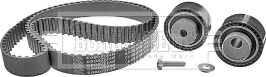 Borg & Beck BTK1020 - Комплект зубчатого ремня ГРМ autosila-amz.com