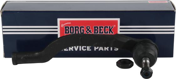 Borg & Beck BTR4990 - Наконечник рулевой тяги, шарнир autosila-amz.com