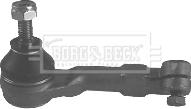 Borg & Beck BTR4515 - Наконечник рулевой тяги, шарнир autosila-amz.com