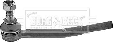 Borg & Beck BTR4015 - Наконечник рулевой тяги, шарнир autosila-amz.com