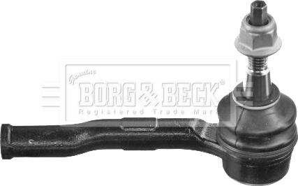 Borg & Beck BTR5962 - Наконечник рулевой тяги, шарнир autosila-amz.com