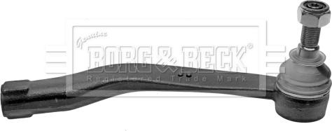 Borg & Beck BTR5597 - Наконечник рулевой тяги, шарнир autosila-amz.com