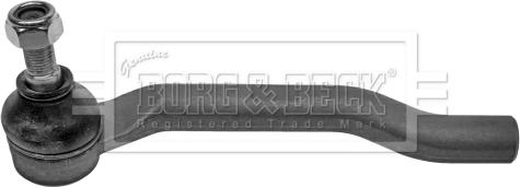 Borg & Beck BTR5553 - Наконечник рулевой тяги, шарнир autosila-amz.com