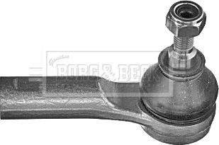 Borg & Beck BTR5021 - Наконечник рулевой тяги, шарнир autosila-amz.com