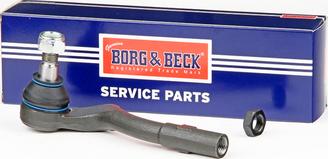 Borg & Beck BTR5102 - Наконечник рулевой тяги, шарнир autosila-amz.com