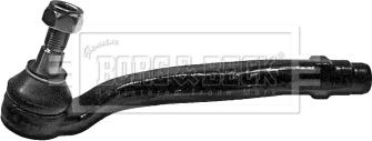 Borg & Beck BTR5107 - Наконечник рулевой тяги, шарнир autosila-amz.com