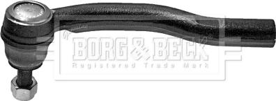 Borg & Beck BTR5180 - Наконечник рулевой тяги, шарнир autosila-amz.com