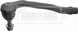 Borg & Beck BTR5813 - Наконечник рулевой тяги, шарнир autosila-amz.com