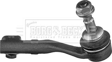 Borg & Beck BTR5873 - Наконечник рулевой тяги, шарнир autosila-amz.com