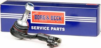 Borg & Beck BTR5399 - Наконечник рулевой тяги, шарнир autosila-amz.com