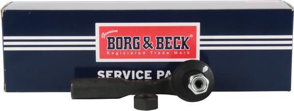 Borg & Beck BTR5360 - Наконечник рулевой тяги, шарнир autosila-amz.com