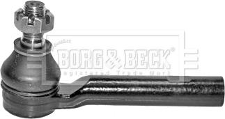 Borg & Beck BTR5260 - Наконечник рулевой тяги, шарнир autosila-amz.com