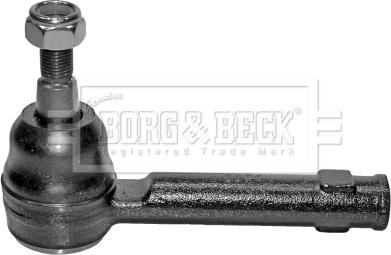 Borg & Beck BTR5287 - Наконечник рулевой тяги, шарнир autosila-amz.com