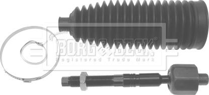 Borg & Beck BTR5226K - Осевой шарнир, рулевая тяга autosila-amz.com