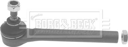 Borg & Beck BTR5762 - Наконечник рулевой тяги, шарнир autosila-amz.com