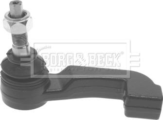 Borg & Beck BTR5717 - Наконечник рулевой тяги, шарнир autosila-amz.com