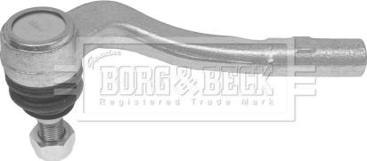 Borg & Beck BTR5728 - Наконечник рулевой тяги, шарнир autosila-amz.com
