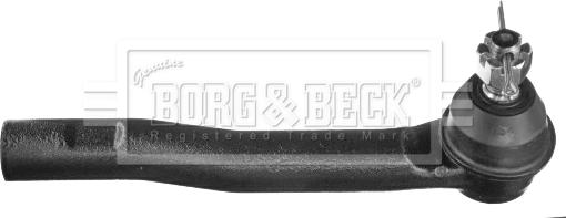 Borg & Beck BTR6038 - Наконечник рулевой тяги, шарнир autosila-amz.com