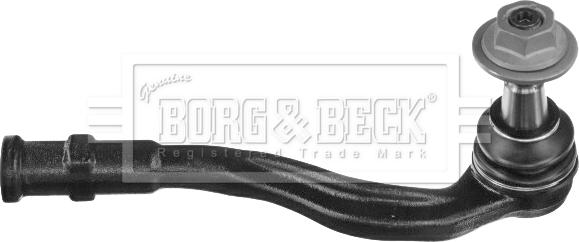 Borg & Beck BTR6024 - Наконечник рулевой тяги, шарнир autosila-amz.com