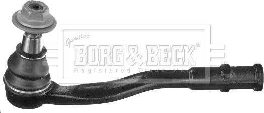Borg & Beck BTR6028 - Наконечник рулевой тяги, шарнир autosila-amz.com