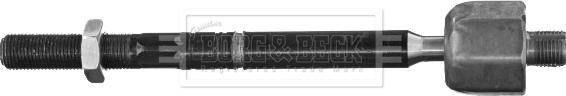 Borg & Beck BTR6022 - Осевой шарнир, рулевая тяга autosila-amz.com