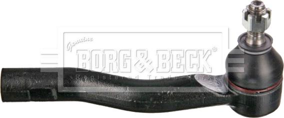 Borg & Beck BTR6140 - Наконечник рулевой тяги, шарнир autosila-amz.com