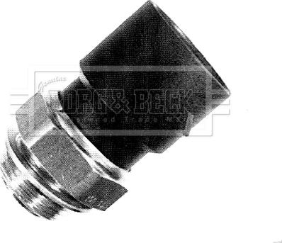 Borg & Beck BTS889.100 - Термовыключатель, вентилятор радиатора / кондиционера autosila-amz.com