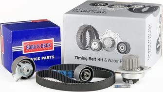 Borg & Beck BTW1036 - Водяной насос + комплект зубчатого ремня ГРМ autosila-amz.com