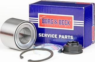 Borg & Beck BWK909 - Комплект подшипника ступицы колеса autosila-amz.com