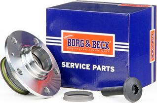 Borg & Beck BWK980 - Комплект подшипника ступицы колеса autosila-amz.com