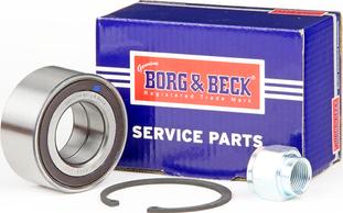Borg & Beck BWK928 - Комплект подшипника ступицы колеса autosila-amz.com