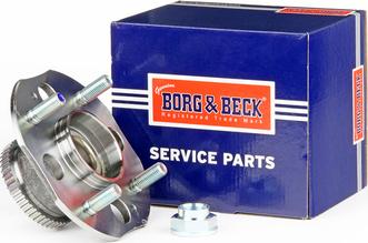 Borg & Beck BWK923 - Комплект подшипника ступицы колеса autosila-amz.com