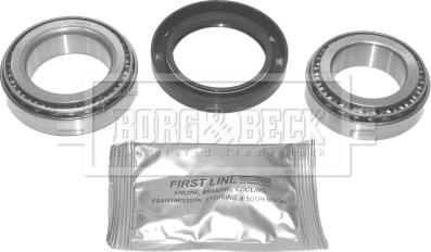 Borg & Beck BWK456 - Комплект подшипника ступицы колеса autosila-amz.com